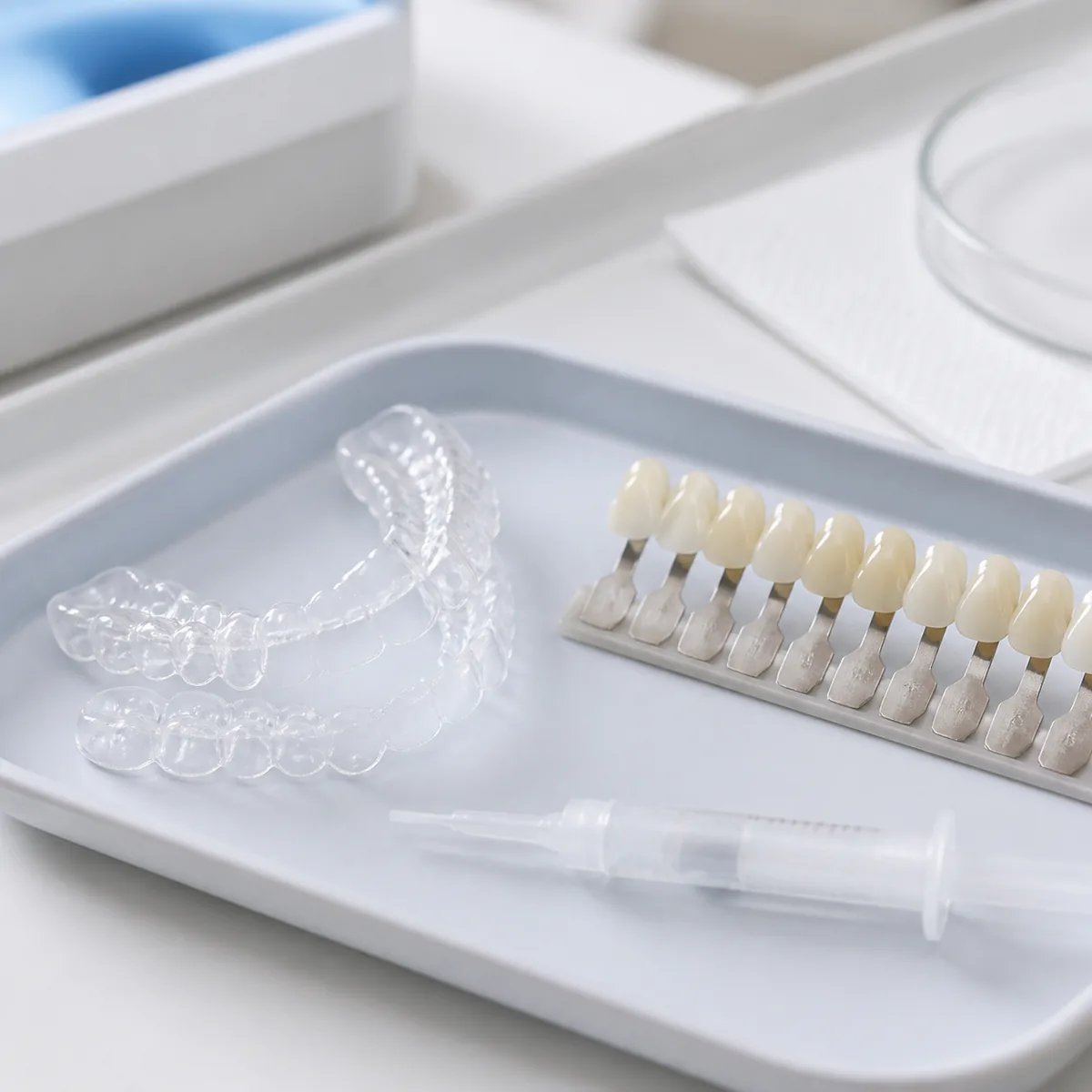 Clareamento dental a laser e caseiro na Dra. Greice Trevisani em São Bento do Sul