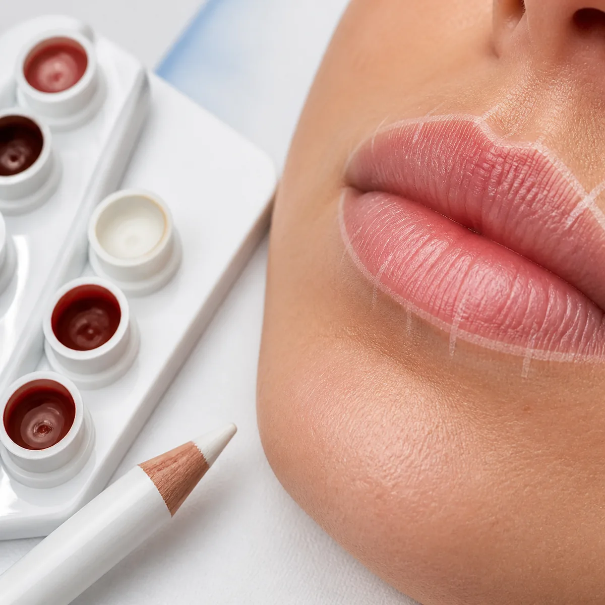Micropigmentação labial na Dra. Greice Trevisani em São Bento do Sul